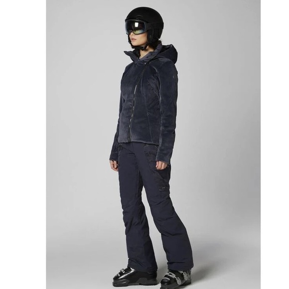 Helly Hansen Cassidy Ski Jacket Graphite Blue Sz Small Women’s - Picture 1 of 12